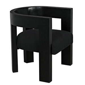 Eros Chair - Hand Rubbed Black