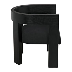 Eros Chair - Hand Rubbed Black
