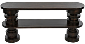 Fuller Console, Ebony Walnut