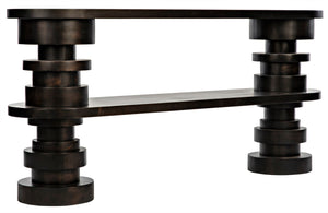 Fuller Console, Ebony Walnut