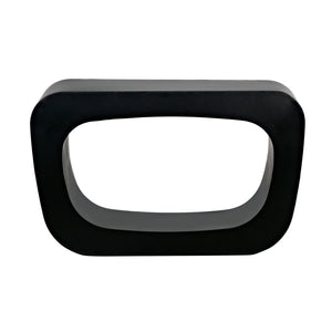 Ponte Console, Black Steel
