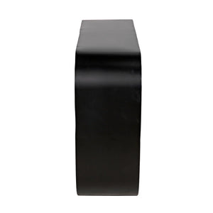 Ponte Console, Black Steel