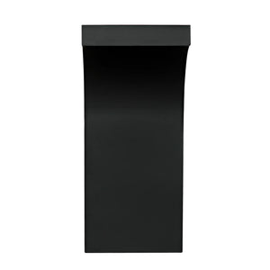Maximus Console/Side Table, Black Steel
