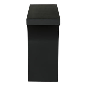 Maximus Console/Side Table, Black Steel
