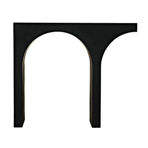 Maximus Console/Side Table, Black Steel