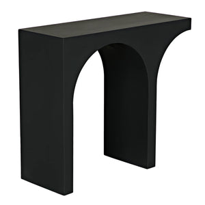 Maximus Console/Side Table, Black Steel