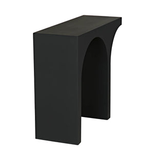 Maximus Console/Side Table, Black Steel