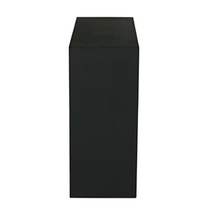 Maximus Console/Side Table, Black Steel