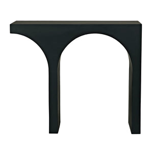Maximus Console/Side Table, Black Steel