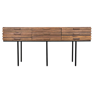 Zodiac Sideboard, Dark Walnut