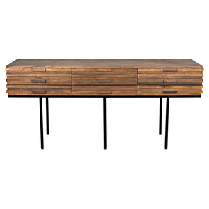 Zodiac Sideboard, Dark Walnut