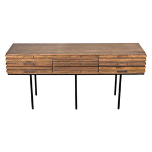 Zodiac Sideboard, Dark Walnut