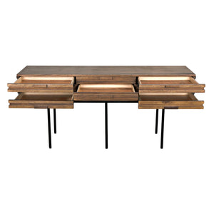 Zodiac Sideboard, Dark Walnut