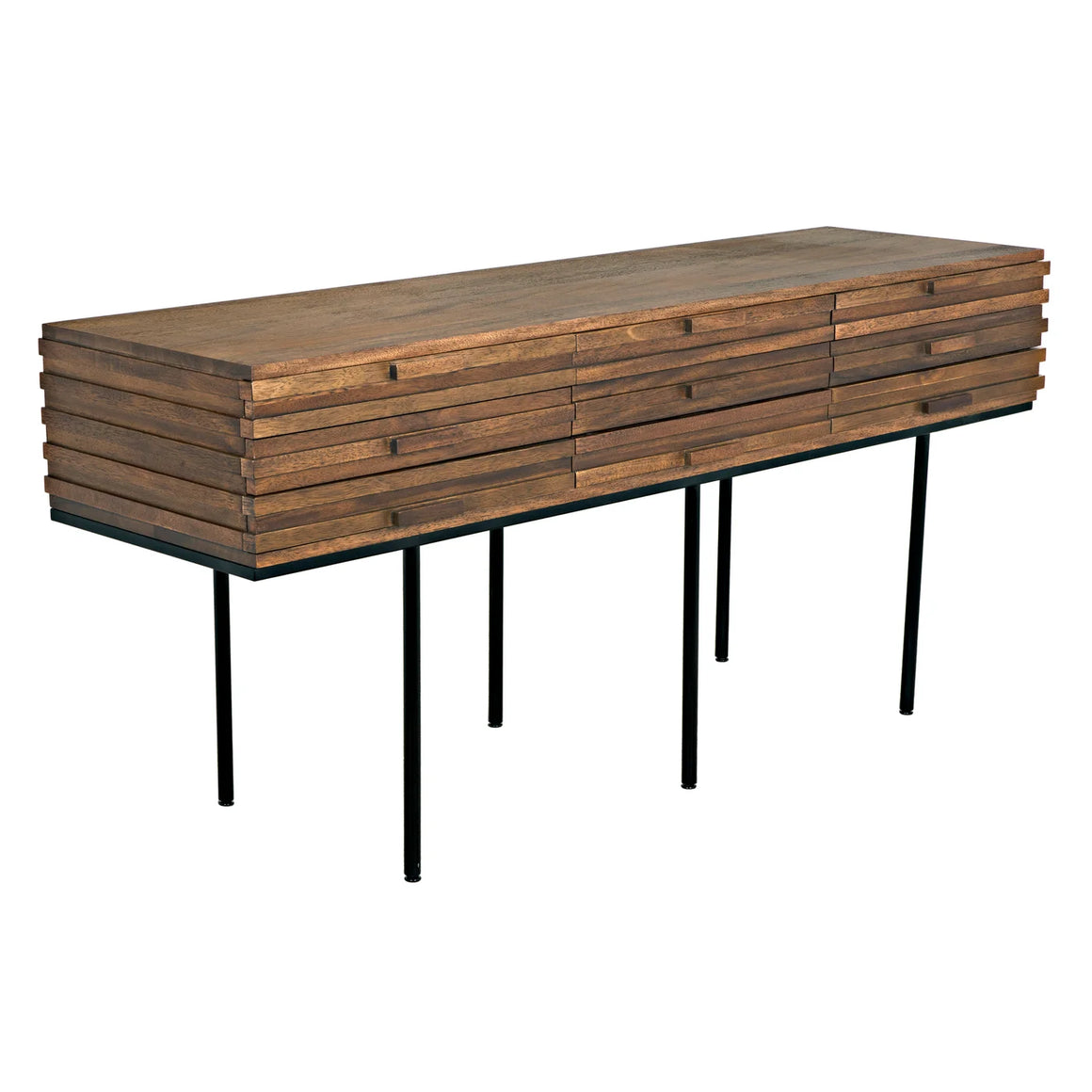 Zodiac Sideboard, Dark Walnut
