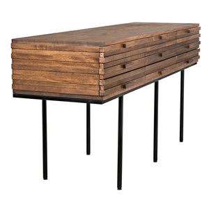 Zodiac Sideboard, Dark Walnut