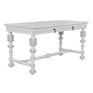 Portuguese Desk, Small, Solid White