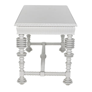 Portuguese Desk, Small, Solid White