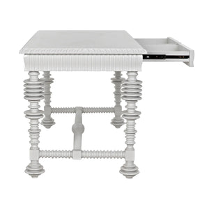 Portuguese Desk, Small, Solid White