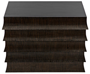 Ava Dresser, Hand Rubbed Black with Light Brown Highlights