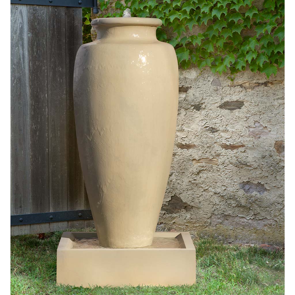 Extra Large Urn Fountain - French Limestone (Additional Patinas Available)