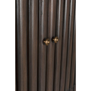 Amunet Hutch, Pale Rubbed with Light Brown Trim