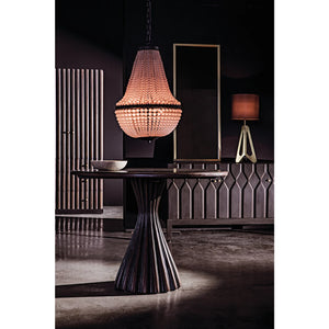 Amunet Hutch, Pale Rubbed with Light Brown Trim