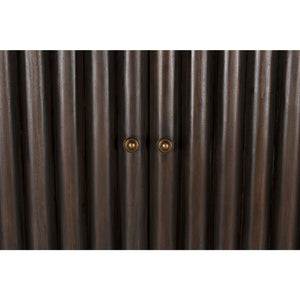 Amunet Hutch, Pale Rubbed with Light Brown Trim