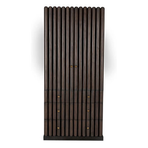 Amunet Hutch, Pale Rubbed with Light Brown Trim