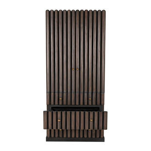 Amunet Hutch, Pale Rubbed with Light Brown Trim
