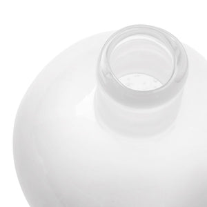 Large Mouth Blown Seeded Glass Vase – Clear | Giorgio Collection | Villa & House