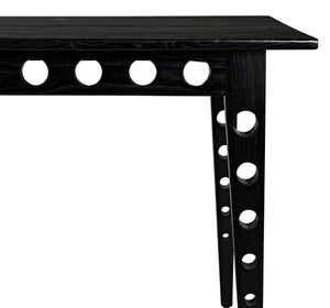 Pericles Table/Desk - Charcoal Black