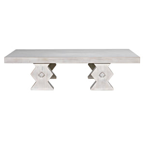 Suzu Coffee Table, White Wash