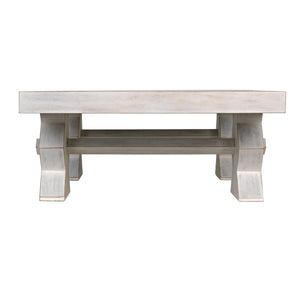 Suzu Coffee Table, White Wash