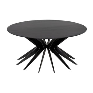 Spider Coffee Table, Black Metal