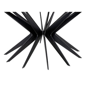 Spider Coffee Table, Black Metal
