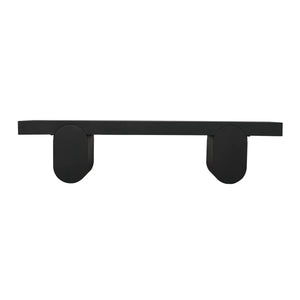 Evora Coffee Table, Black Metal