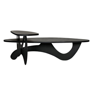 Calder Coffee Table, Black Steel