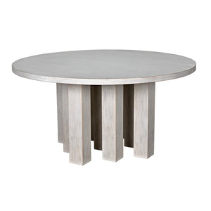 Resistance Dining Table, White Wash