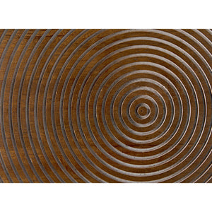 Saturn Side Table, Dark Walnut