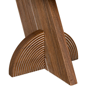 Saturn Side Table, Dark Walnut