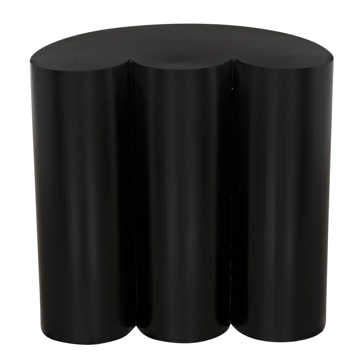 Bast Side Table, Matte Black