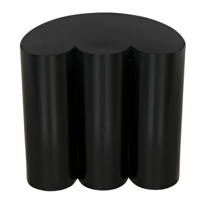 Bast Side Table, Matte Black
