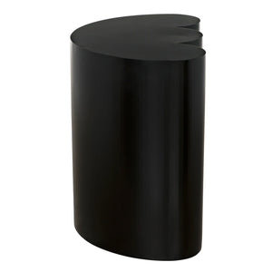 Bast Side Table, Matte Black