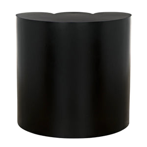 Bast Side Table, Matte Black