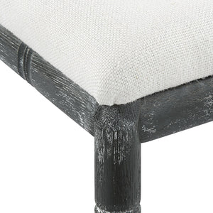 Chinoiserie Oak Side Chair — Grey | Hampton Collection | Villa & House