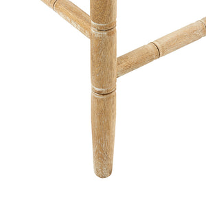 Chinoiserie Oak Counter Stool — Natural | Hampton Collection | Villa & House