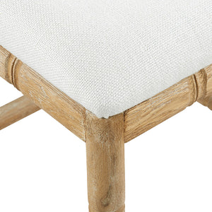 Chinoiserie Oak Counter Stool — Natural | Hampton Collection | Villa & House