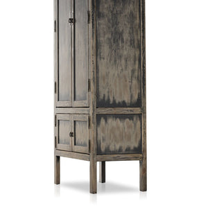 HITCHENS CABINET-WORN BLACK