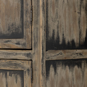 HITCHENS CABINET-WORN BLACK
