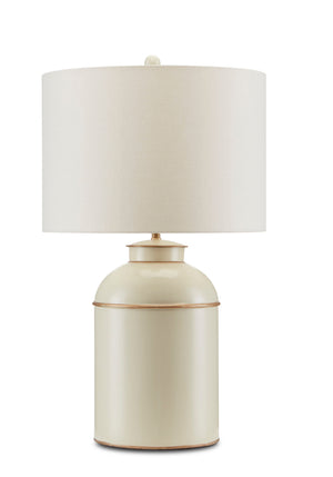 Currey and Company London Ivory Table Lamp - Ivory/Gold